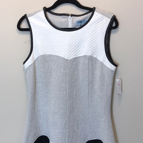 NWT Beulah Black&White Sleeveless Dress - Picture 2 of 8